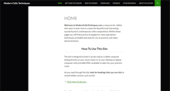 Desktop Screenshot of moderncellotechniques.com